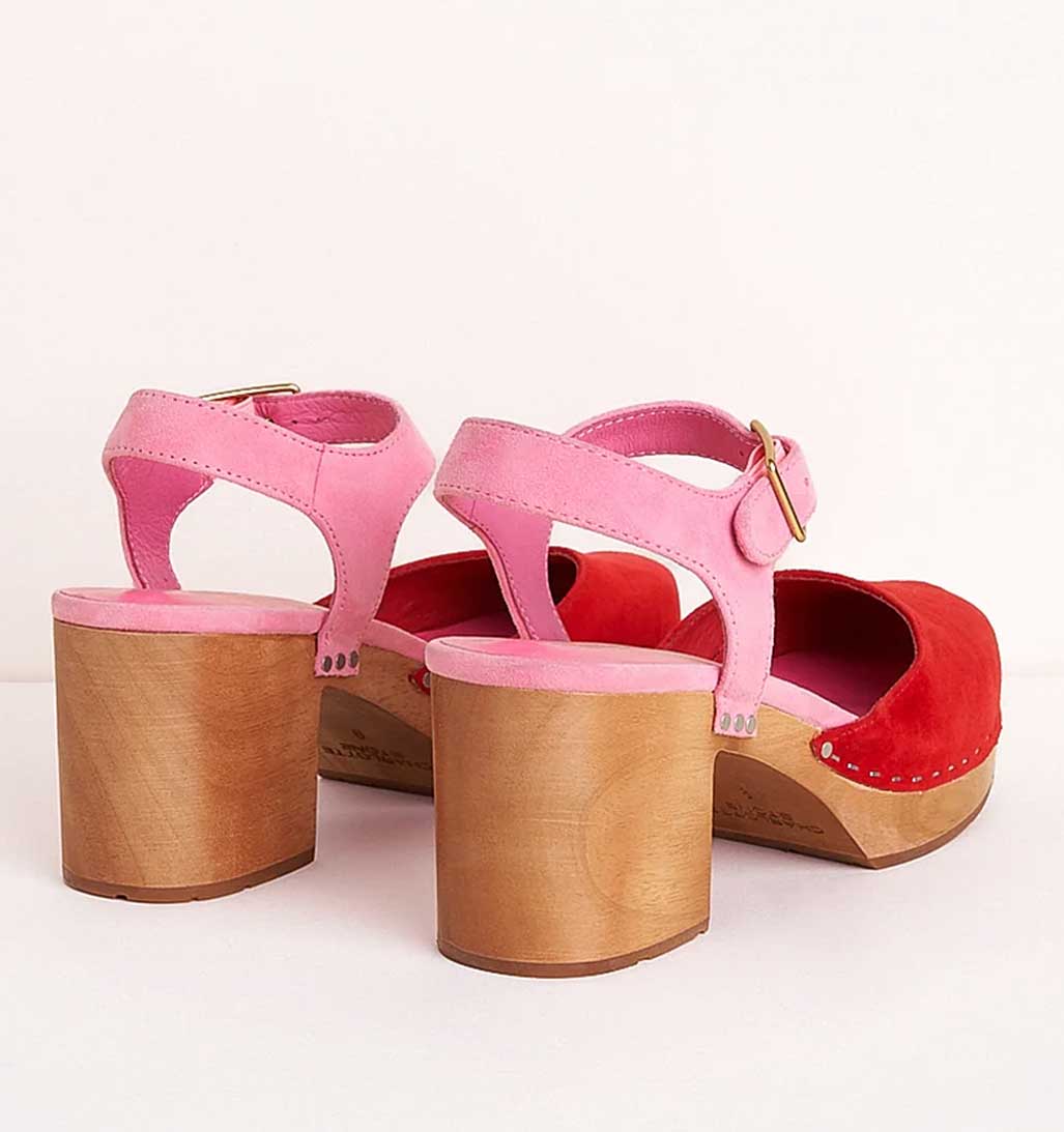 Maud Two-Tone Clog - Vamp