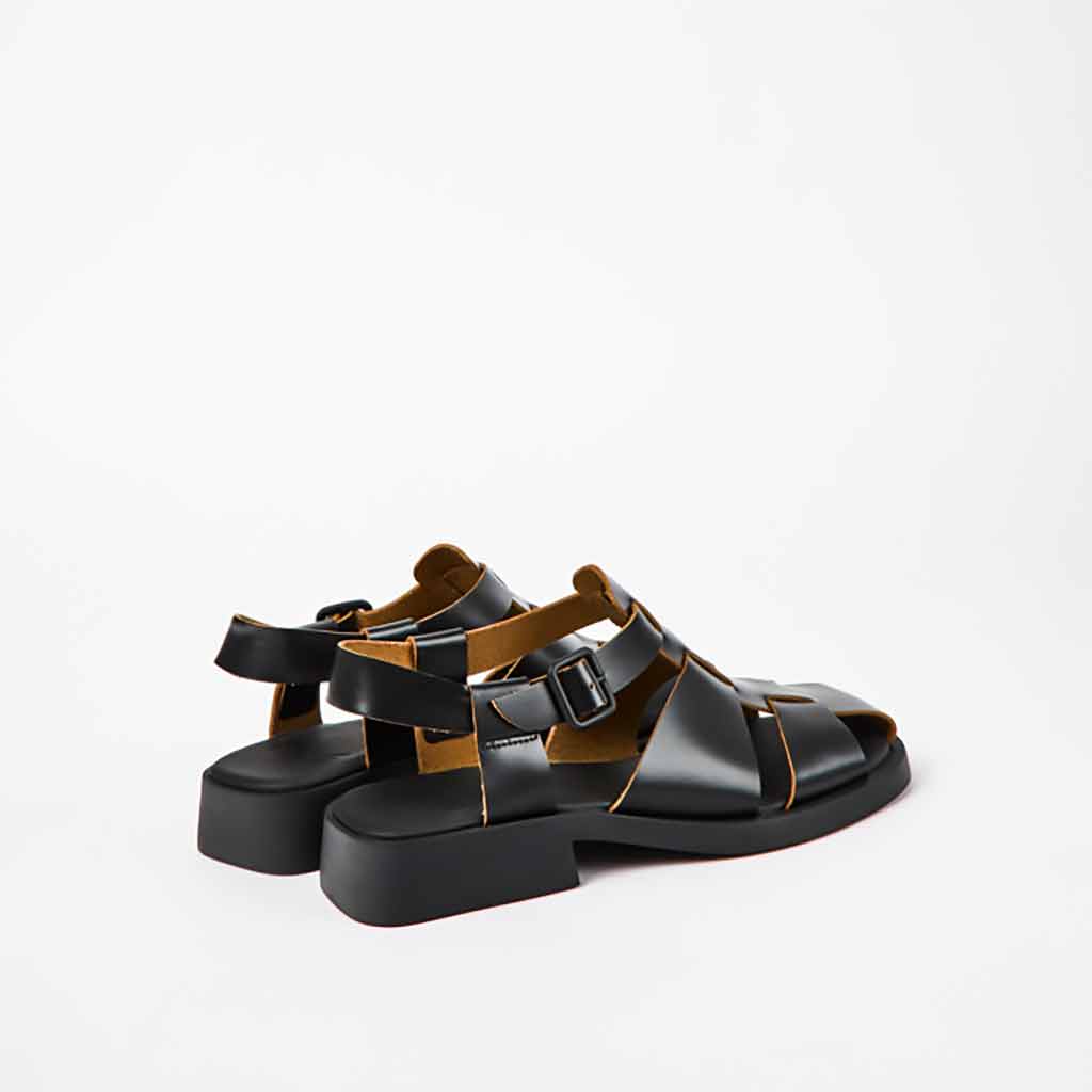 Camper Dana Fisherman Sandal - Black