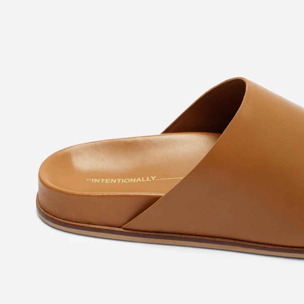 Agatha Slip On Mule - Caramel - re - souL