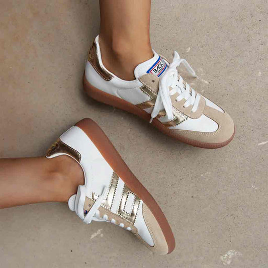 Back 70 Cloud Sneaker - Beige Metallic - re - souL