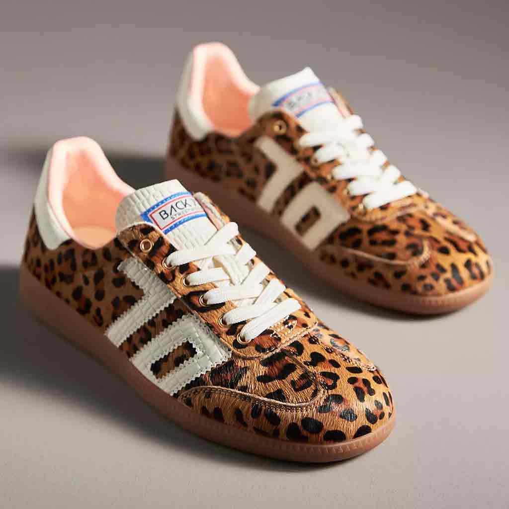 Back 70 Cloud Sneaker - Leopard Camel - re - souL