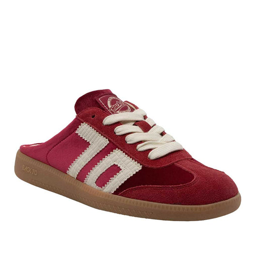 Back 70 Easter Backless Sneaker - Red Velvet - re-souL