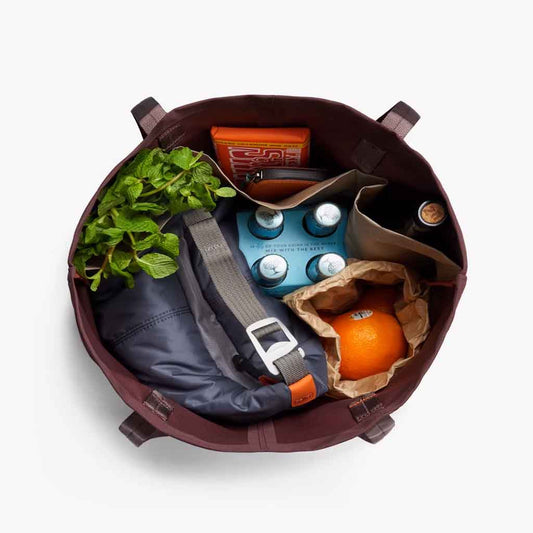Bellroy Market Tote - Burgundy - re - souL