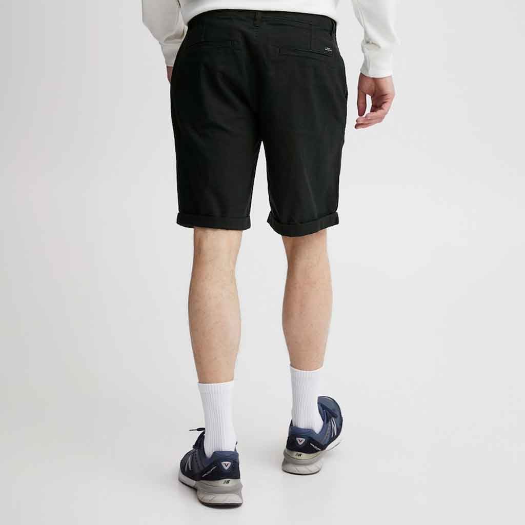 Blend Cotton Twill Shorts - re-souL