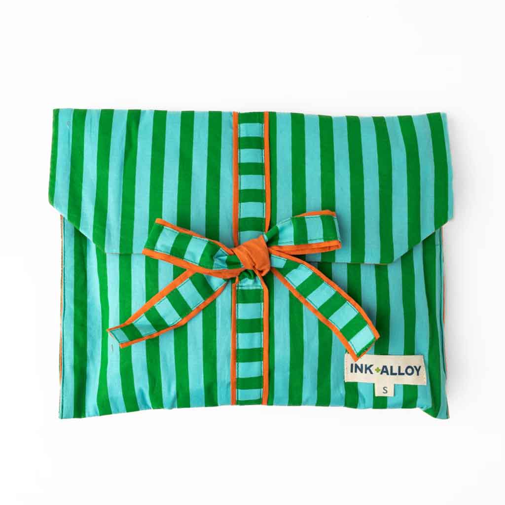 Bonnie Pajama Set - Green and Blue - re - souL