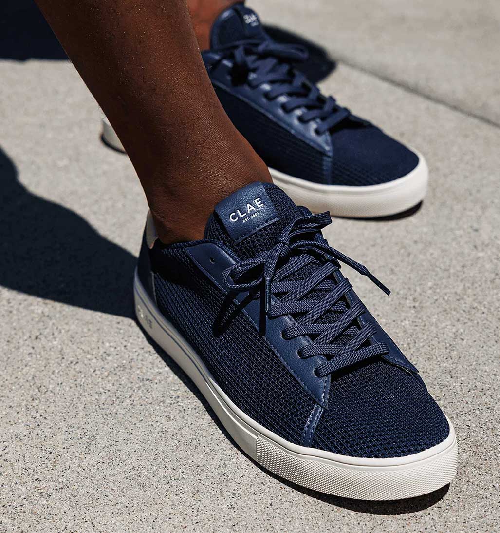 Bradley Knit Sneaker for Men - Navy Safari - re - souL