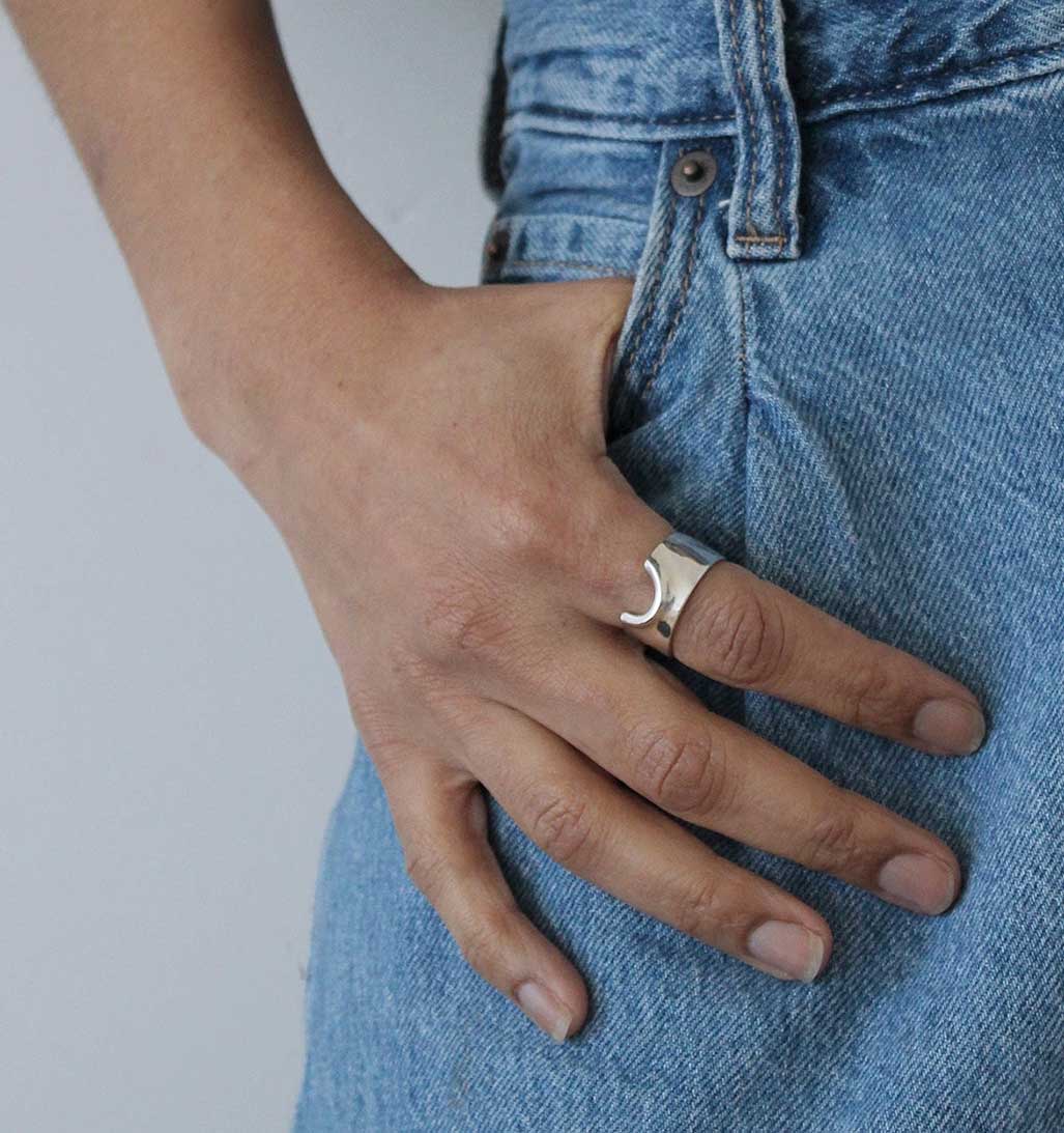 Cirrus Ring Silver - re - souL
