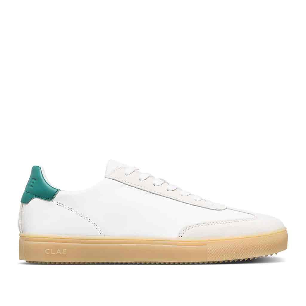 Clae Deane Sneaker - Off White/Green - re - souL