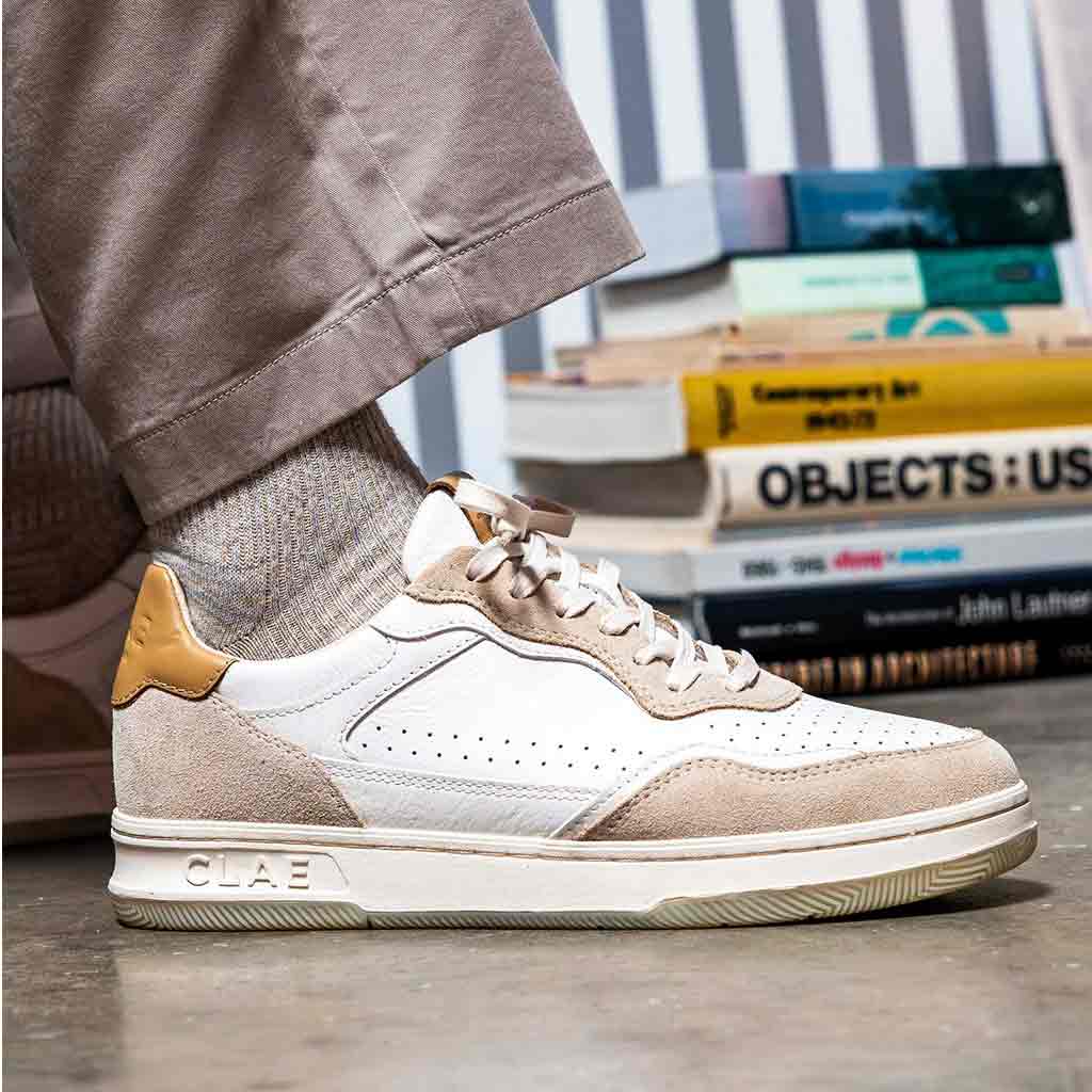 Clae Haywood Sneaker for Women - Fog/Safari - re - souL