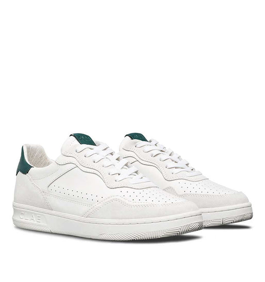 Clae Haywood Sneaker for Women - White/Pine Needle - re - souL