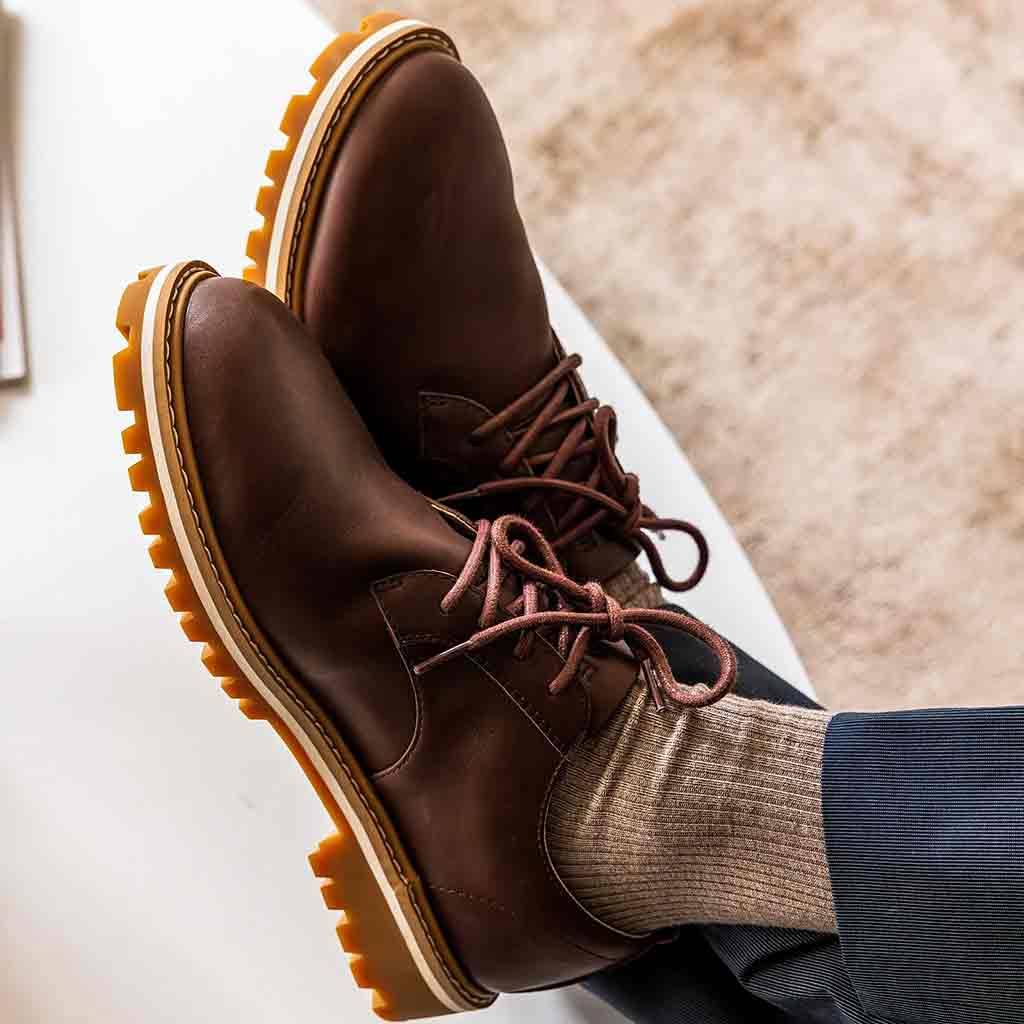 Clae Logan Derby - Antique Brown - re - souL