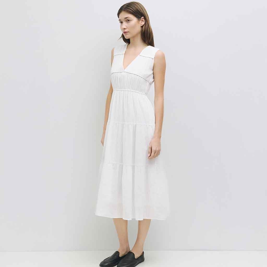 Cora Dress - White - re - souL