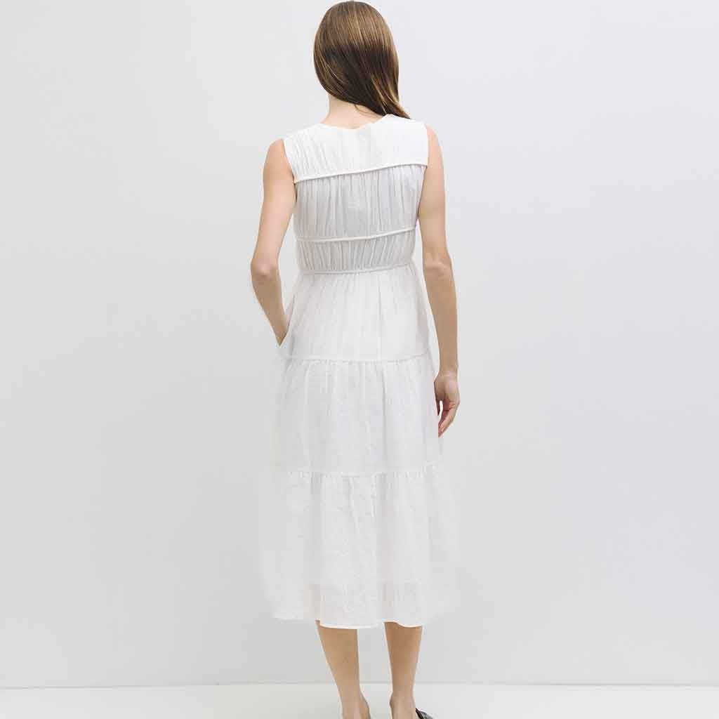 Cora Dress - White - re - souL