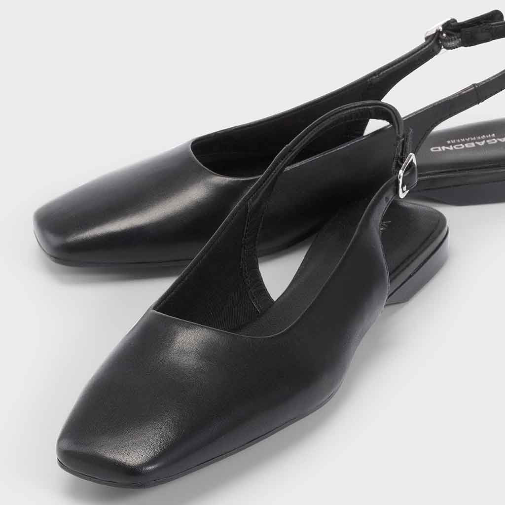 Delia Slingback - Black - re - souL