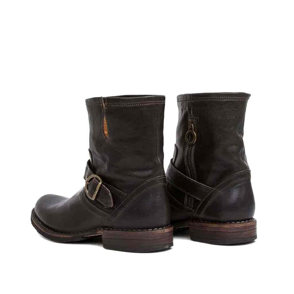 F+B Eli Buckle Boot - Dark Brown - re - souL