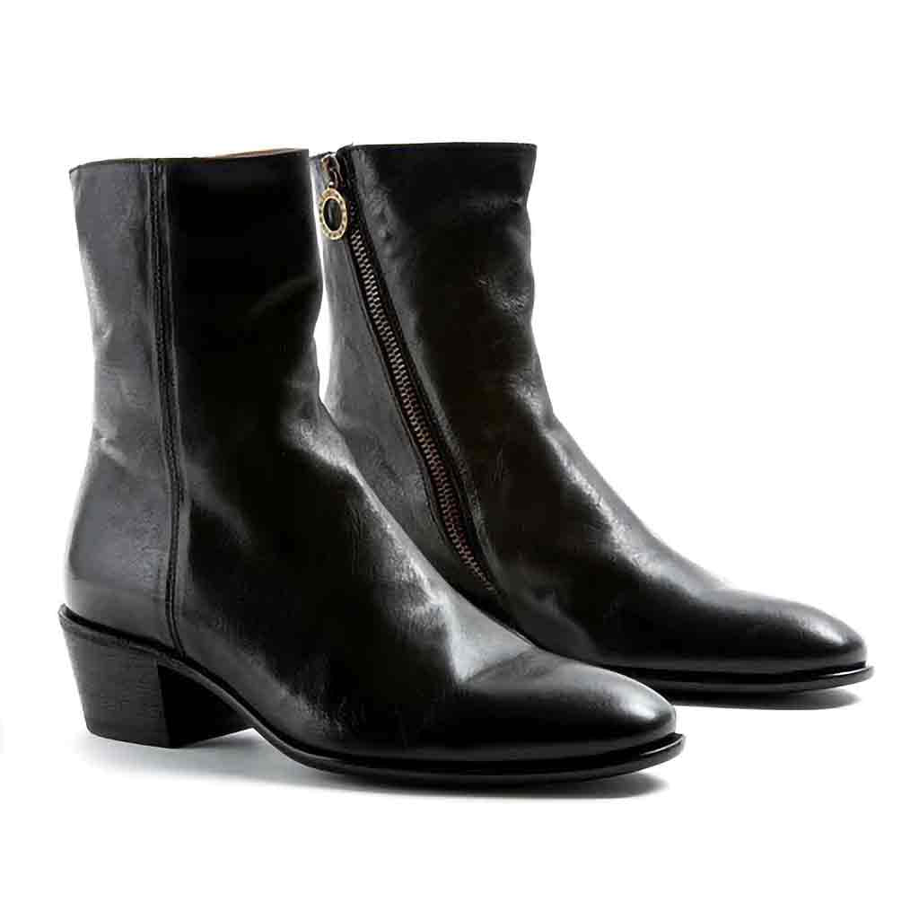 F+B Mister Matt Ankle Boot - Black - re - souL