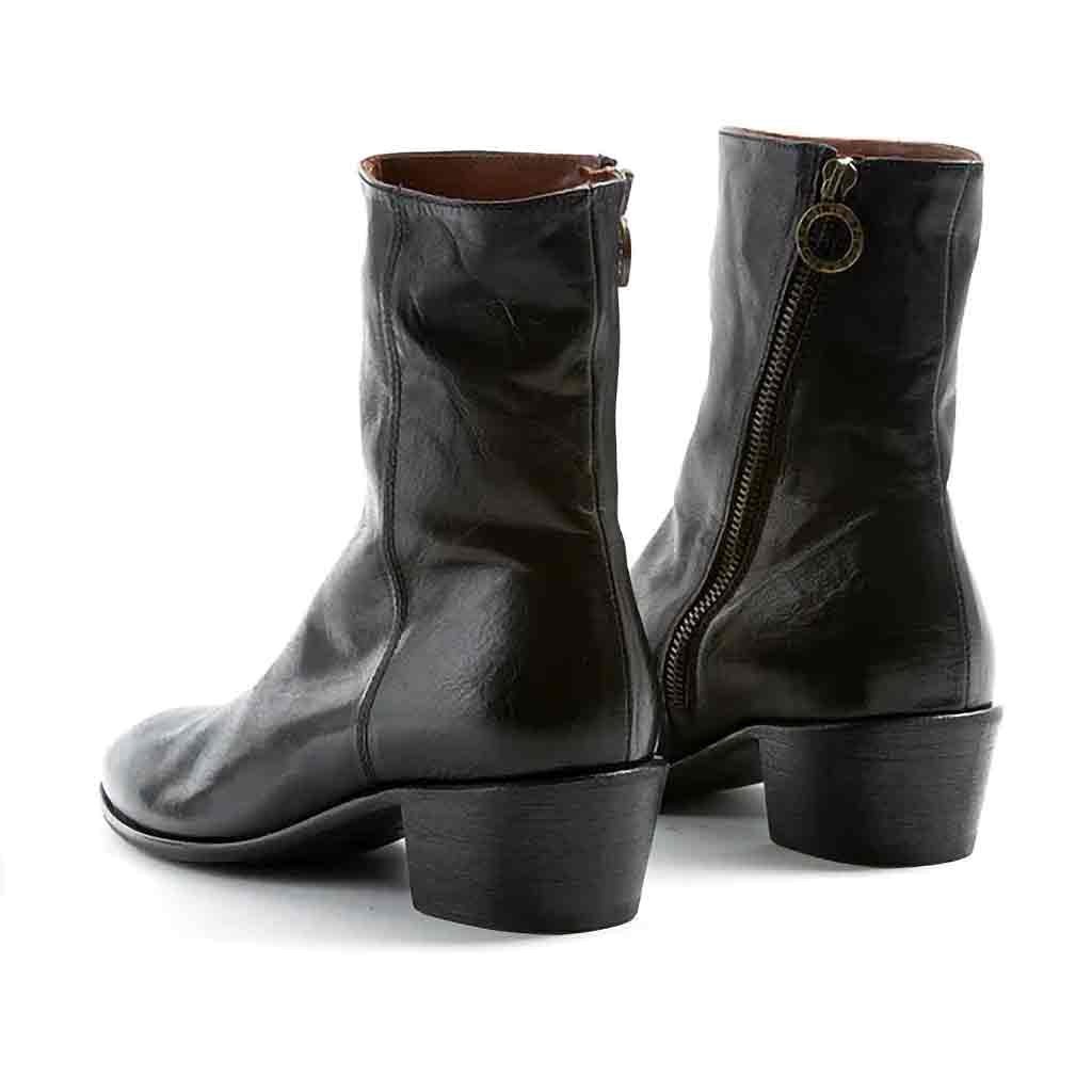 F+B Mister Matt Ankle Boot - Black - re - souL