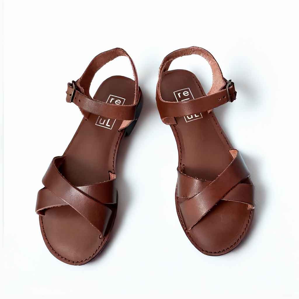 Firenze Sandal - Brown - re - souL