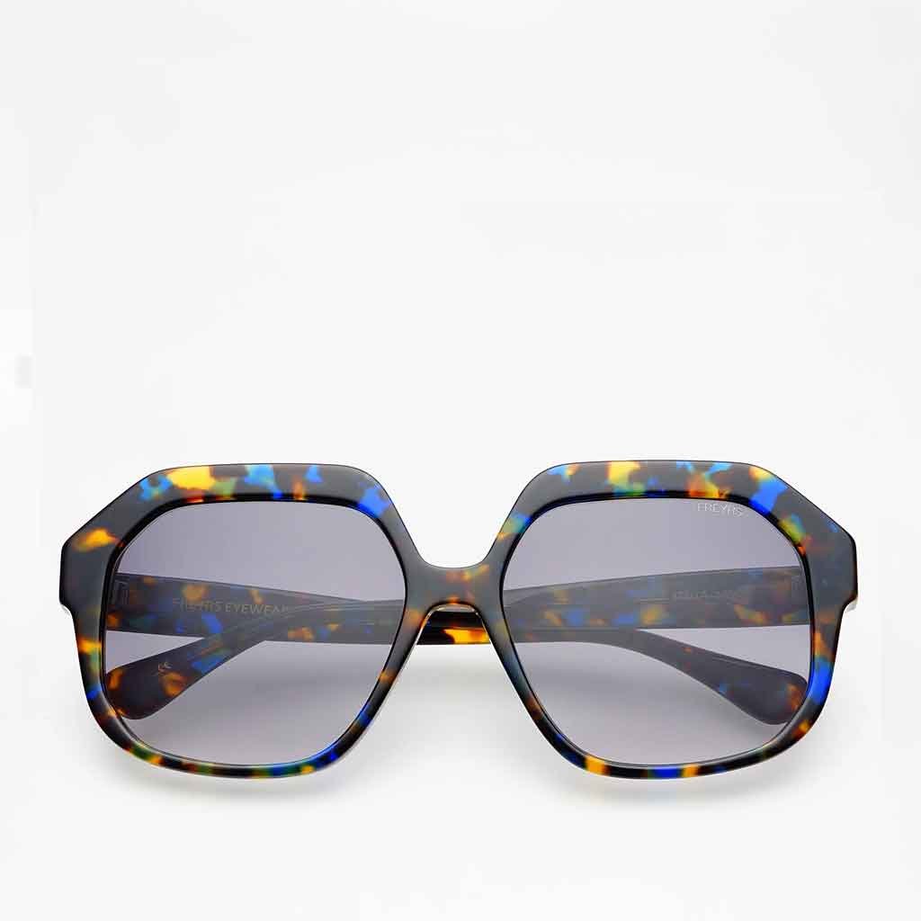 Freyrs Stella Octagonal Sunglasses - Blue Tortoise - re - souL
