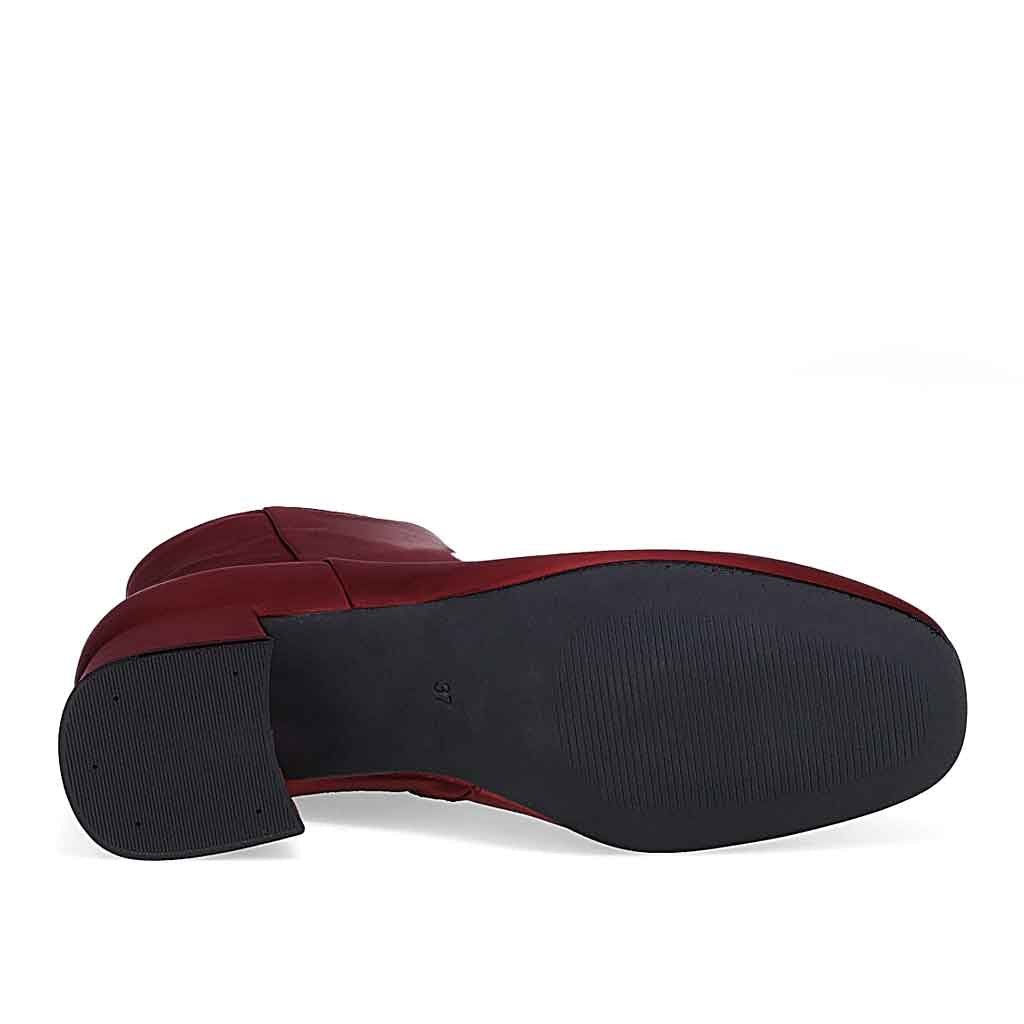 Garin Ankle Boot - Bordeaux - re - souL