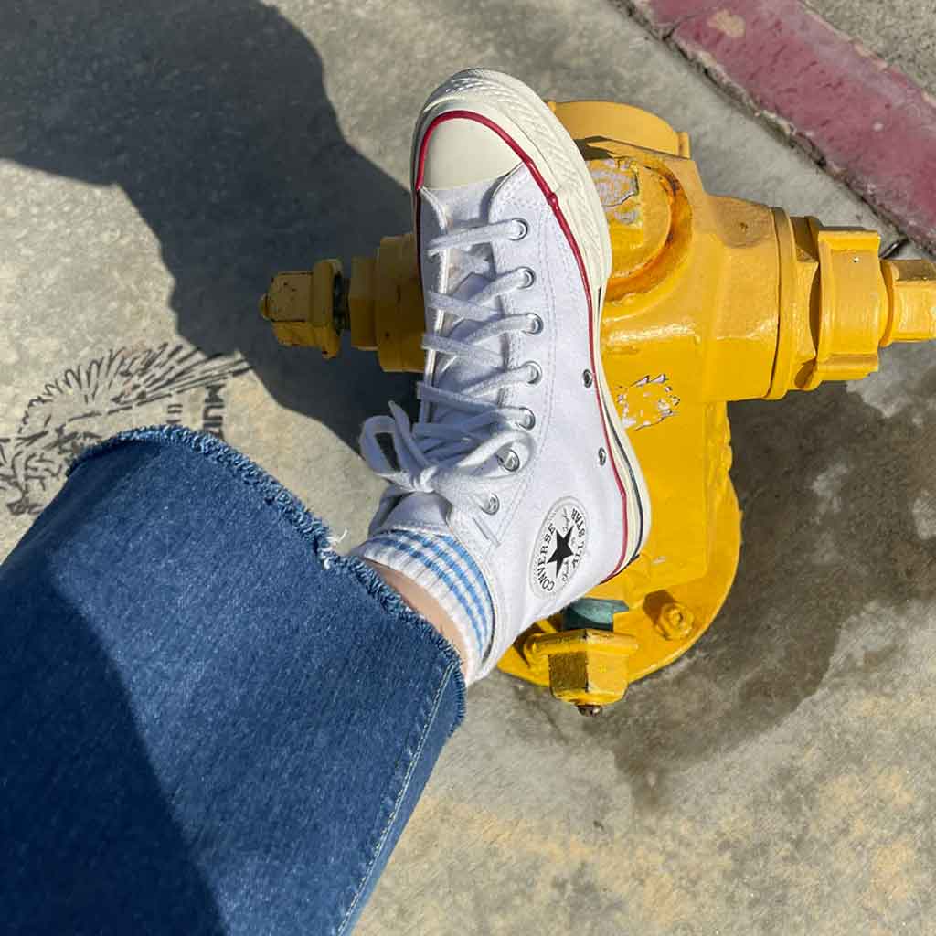 Girlfriend Socks - Ivory - re-souL