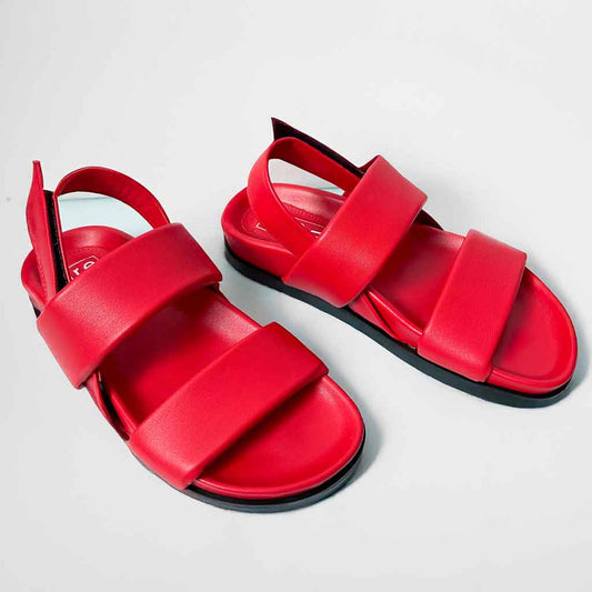 Hannah Sling Sandal - Red - re - souL