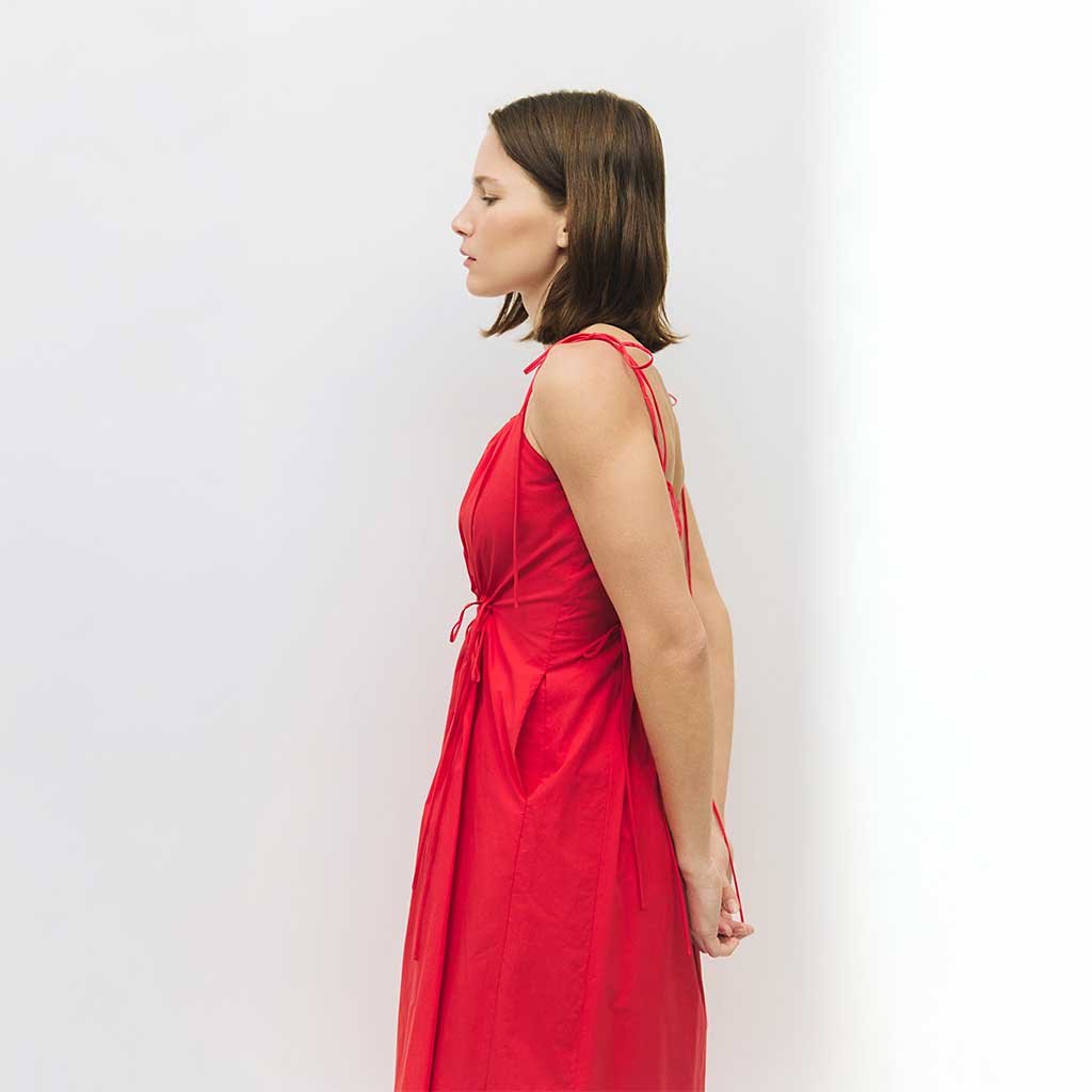 Isadora Dress - Red - re - souL