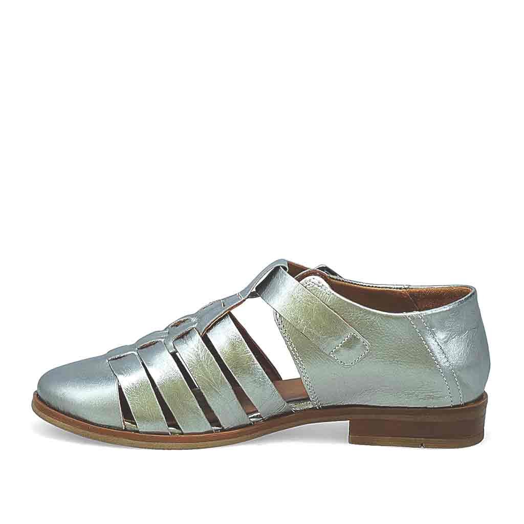 Ivanna Fisherman Sandal - Pewter - re - souL