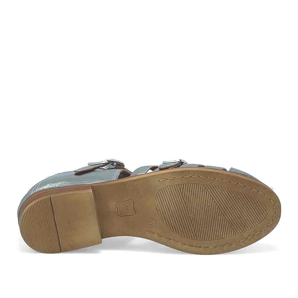 Ivanna Fisherman Sandal - Pewter - re - souL