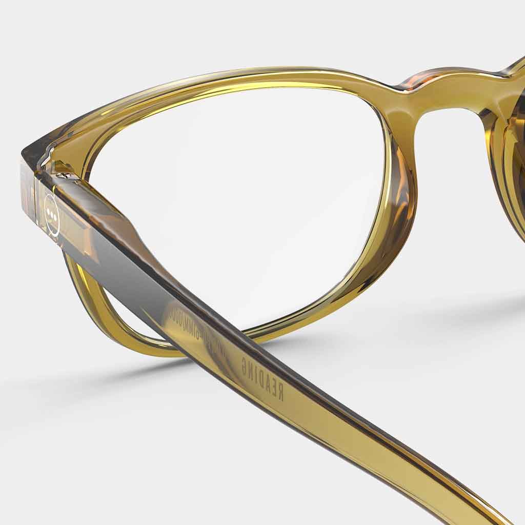 IZIPIZI #B Reading Glasses - Golden Green - re-souL