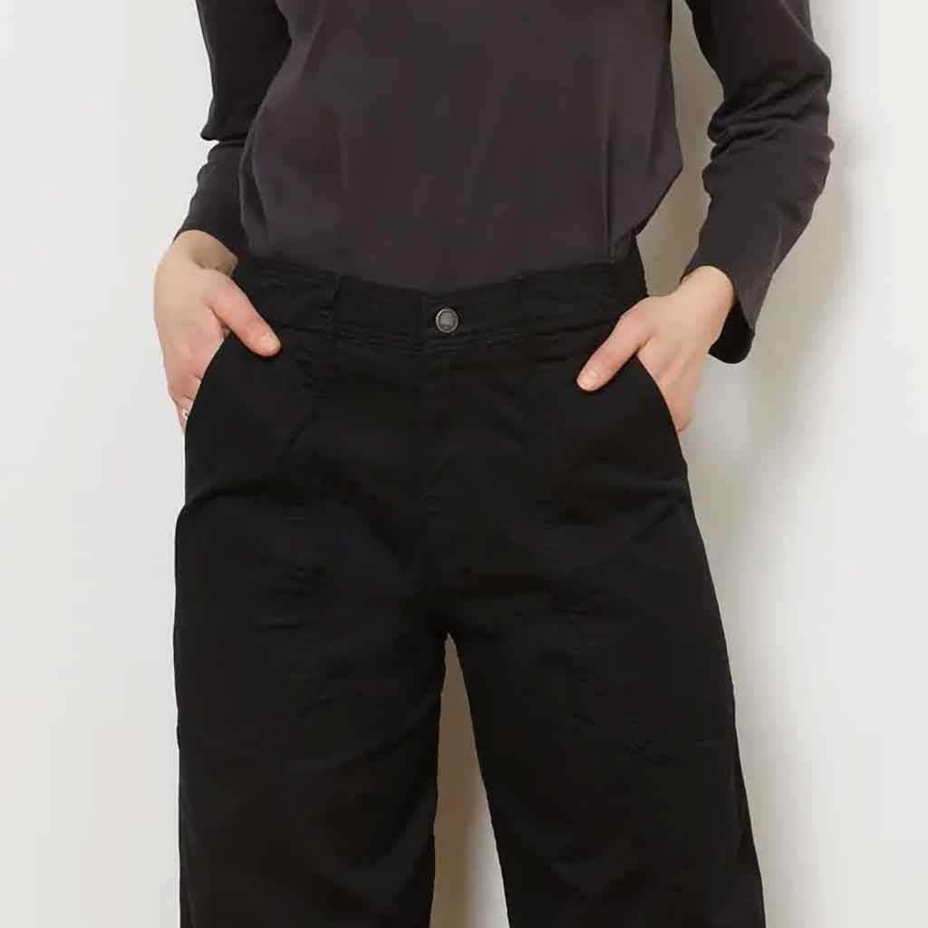 Jess Seamed Trousers - Black - re - souL