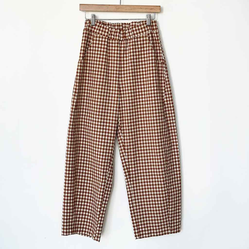 LBS Arc Pants - Cinnamon Gingham - re - souL