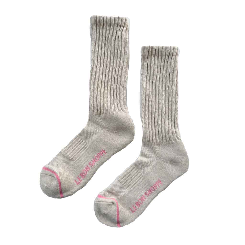 LBS Ballet Socks - Oatmeal - re-souL
