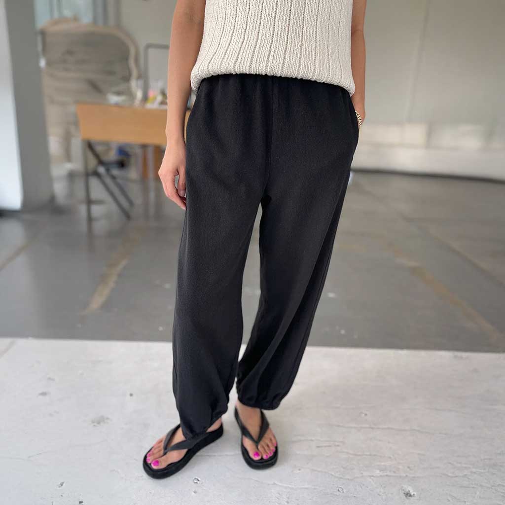 LBS Balloon Pants - Black - re - souL