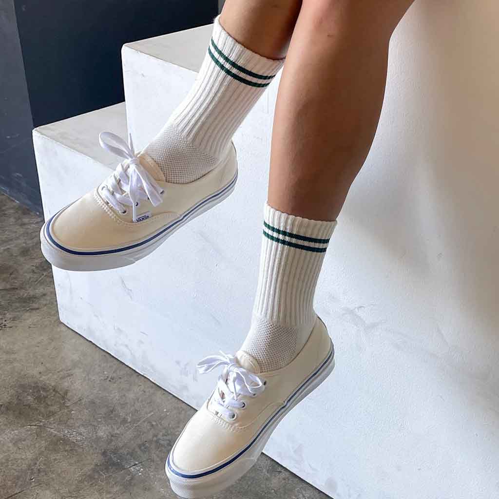 LBS Boyfriend Socks - Parchment - re - souL