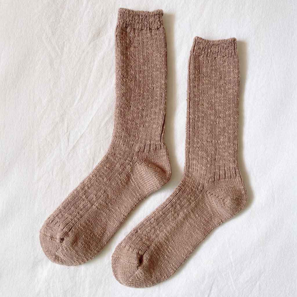 LBS Cottage Socks - Toffee - re - souL