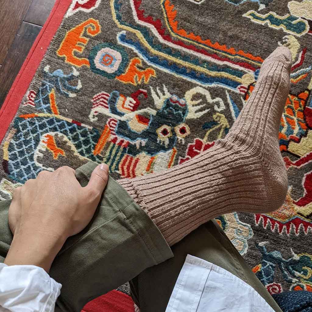 LBS Cottage Socks - Toffee - re - souL