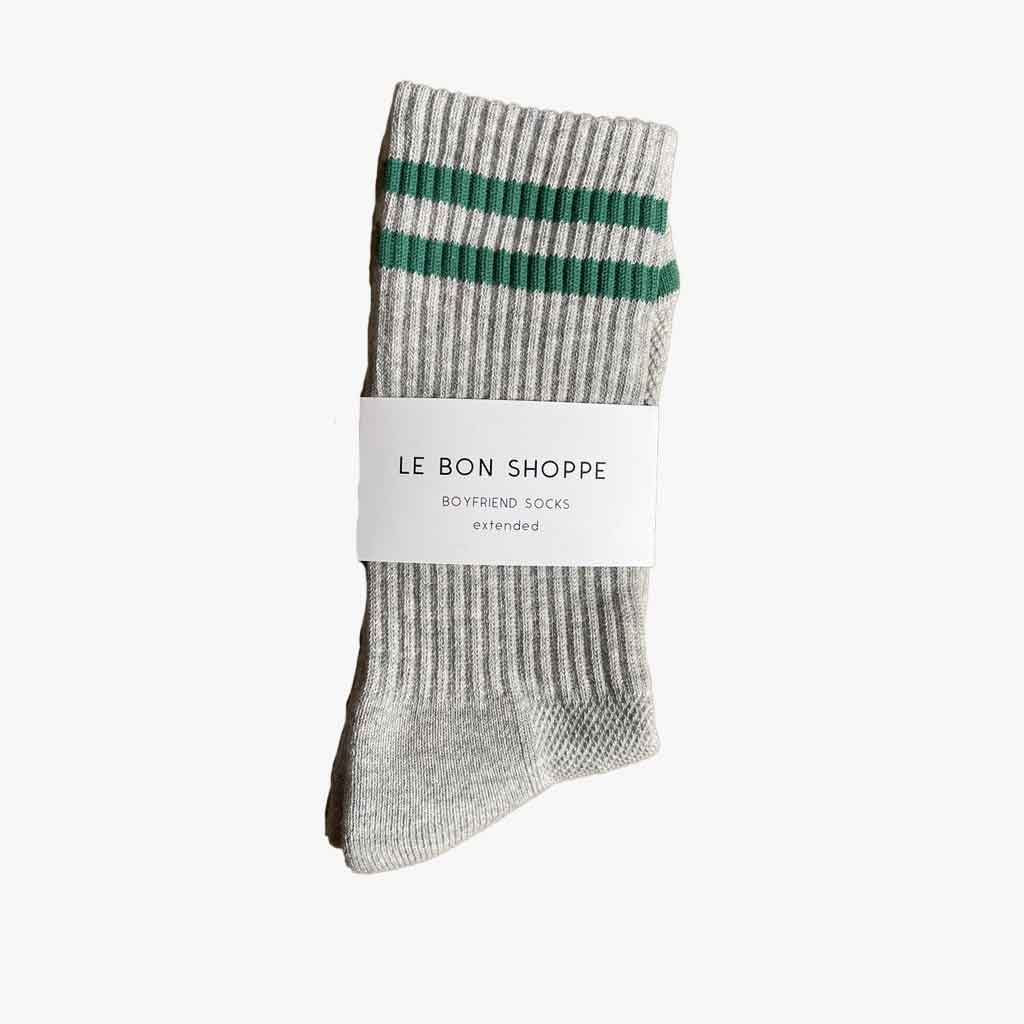 LBS Extended Boyfriend Socks Grey - re - souL