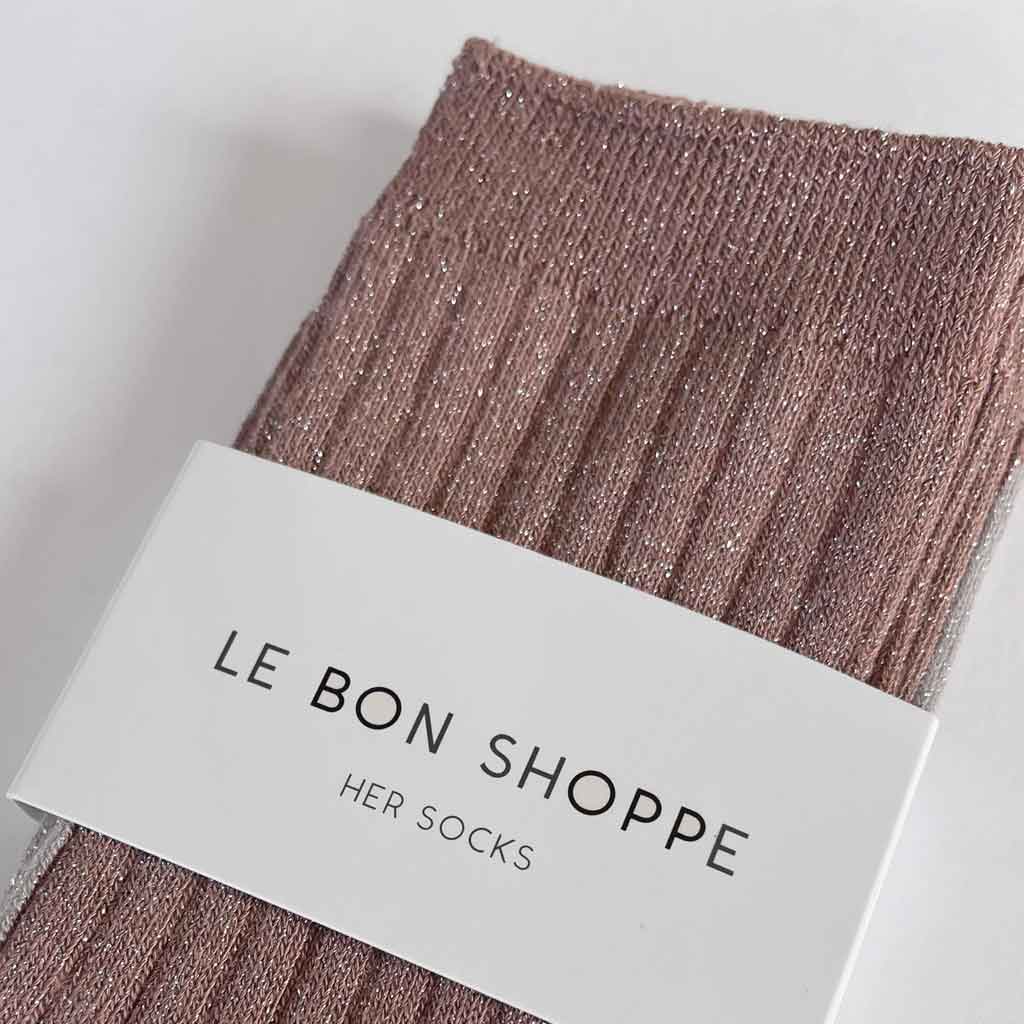 LBS Her Socks Modal Lurex - Jute Glitter - re - souL