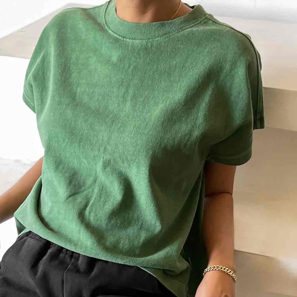 LBS Jeanne Tee - Basil - re - souL