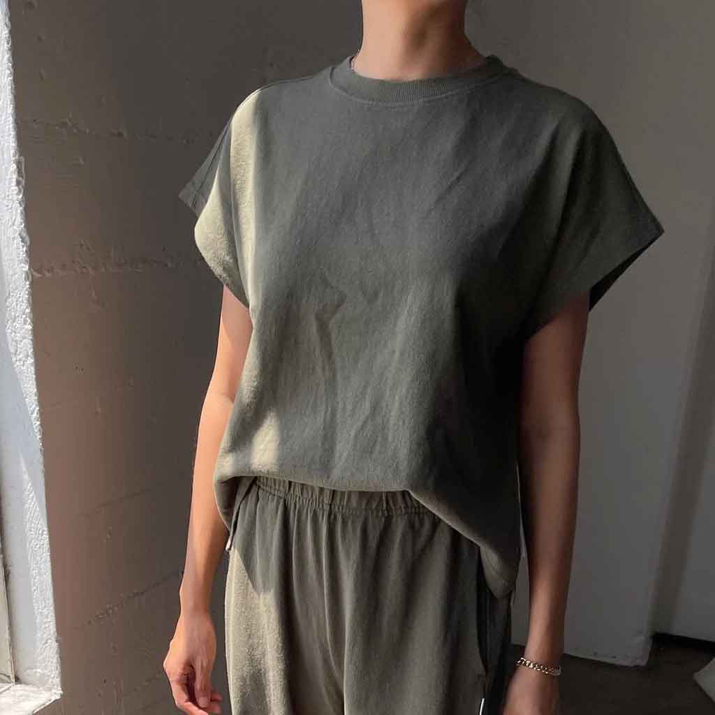 LBS Jeanne Tee - Olive - re - souL