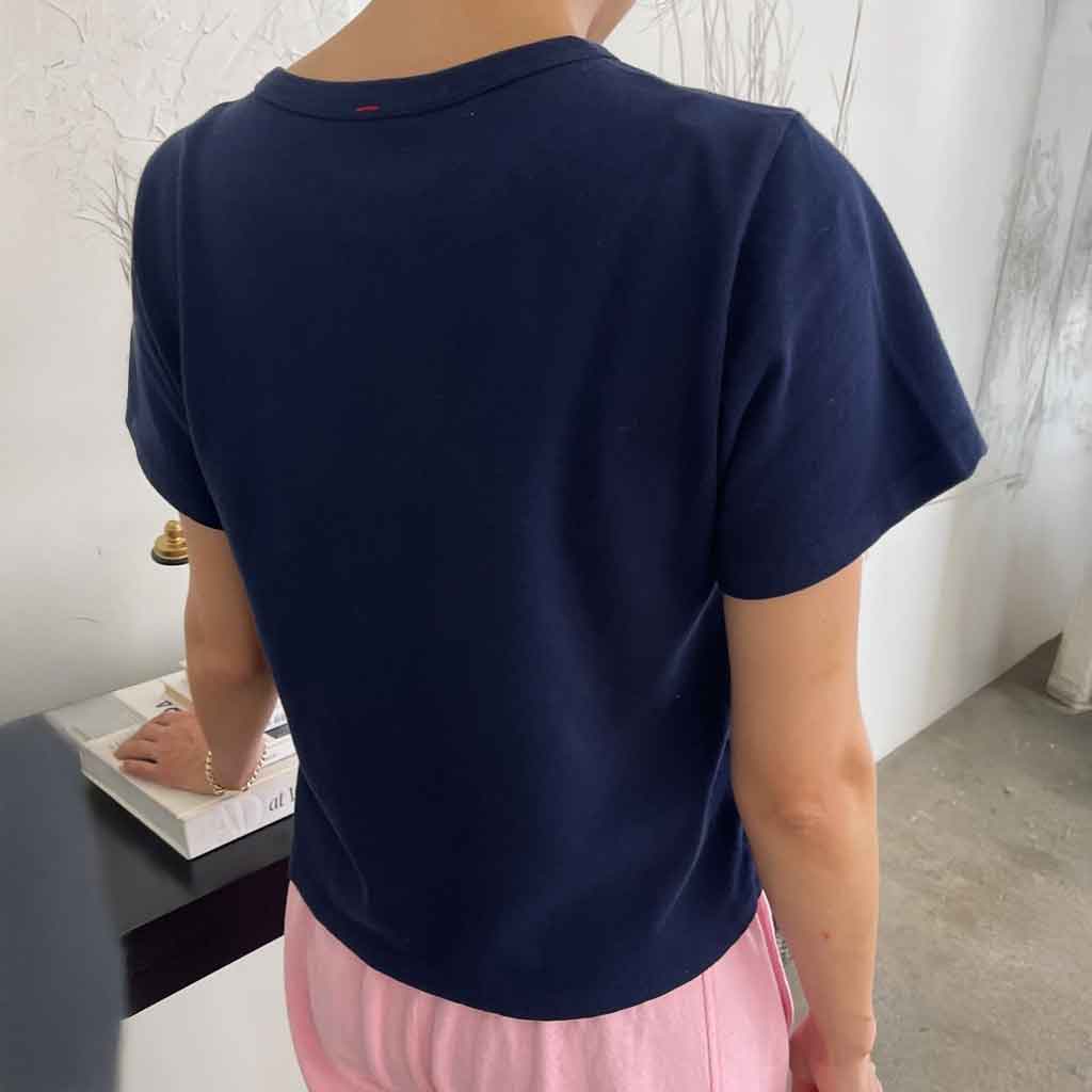 LBS Little Boy Tee - Navy - re - souL