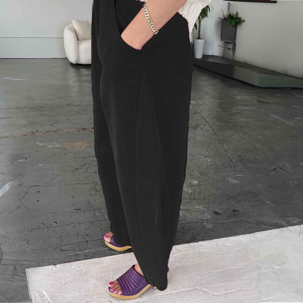 Le Bon Shoppe Arc Pants - Black - re-souL