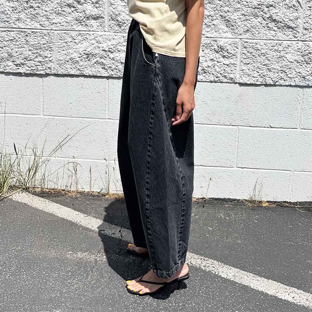 Le Bon Shoppe Arc Pants - Black Denim - re - souL