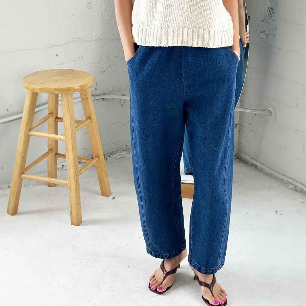 Le Bon Shoppe Arc Pants - Denim - re-souL