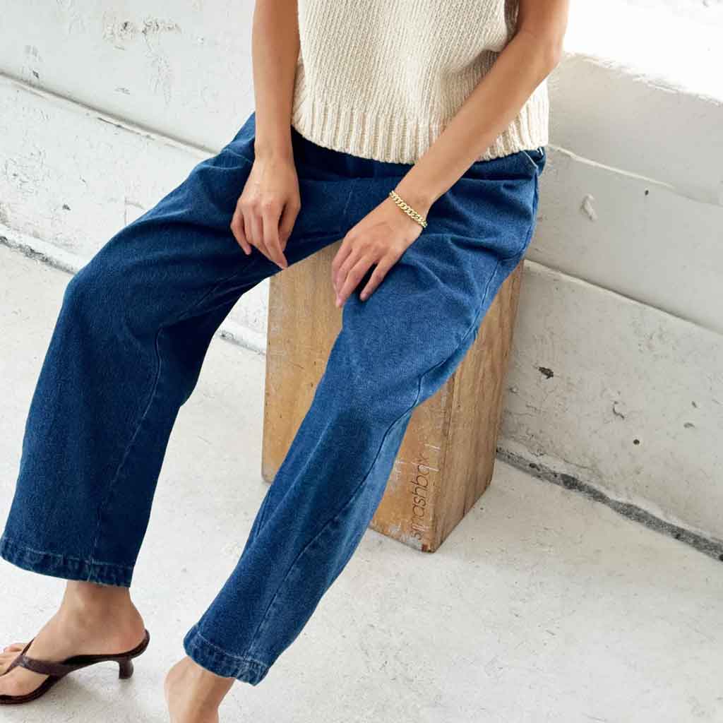 Le Bon Shoppe Arc Pants - Denim - re-souL