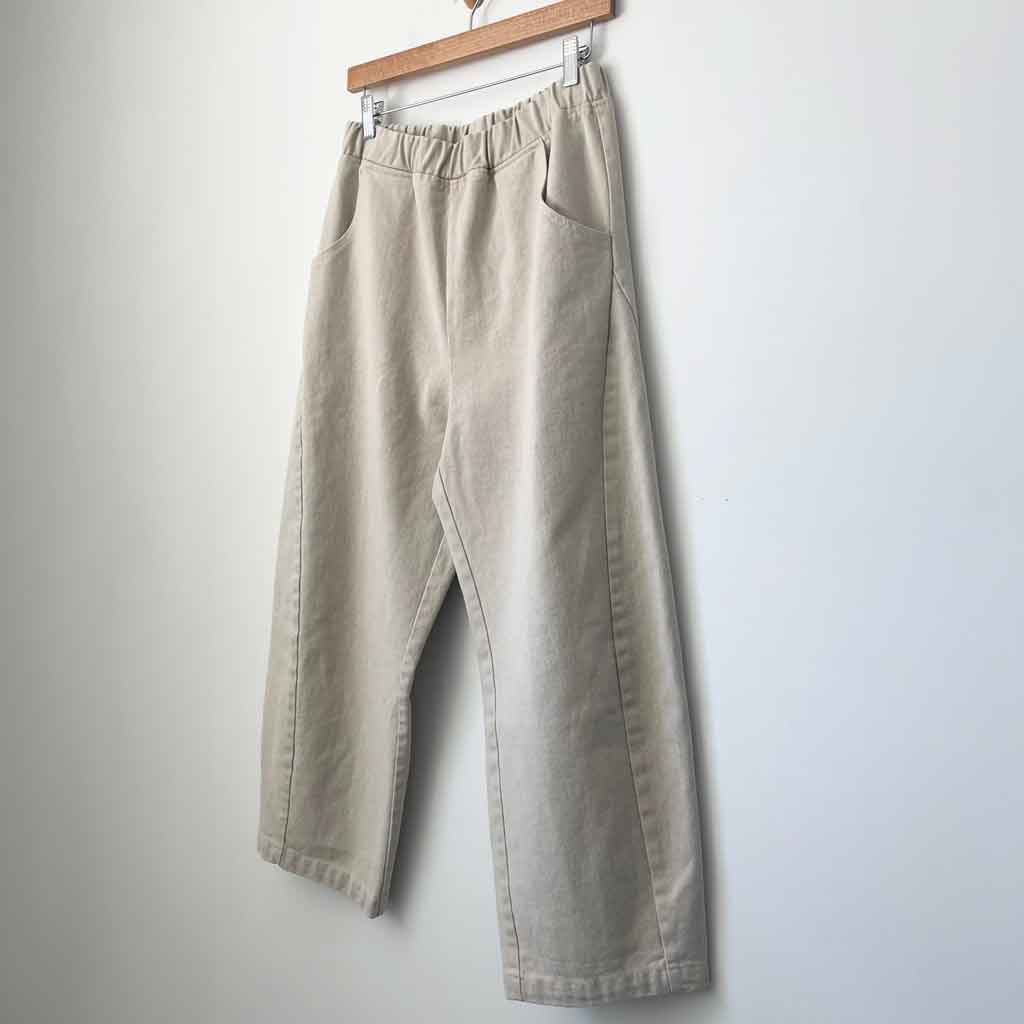 Le Bon Shoppe Arc Pants - Natural - re-souL