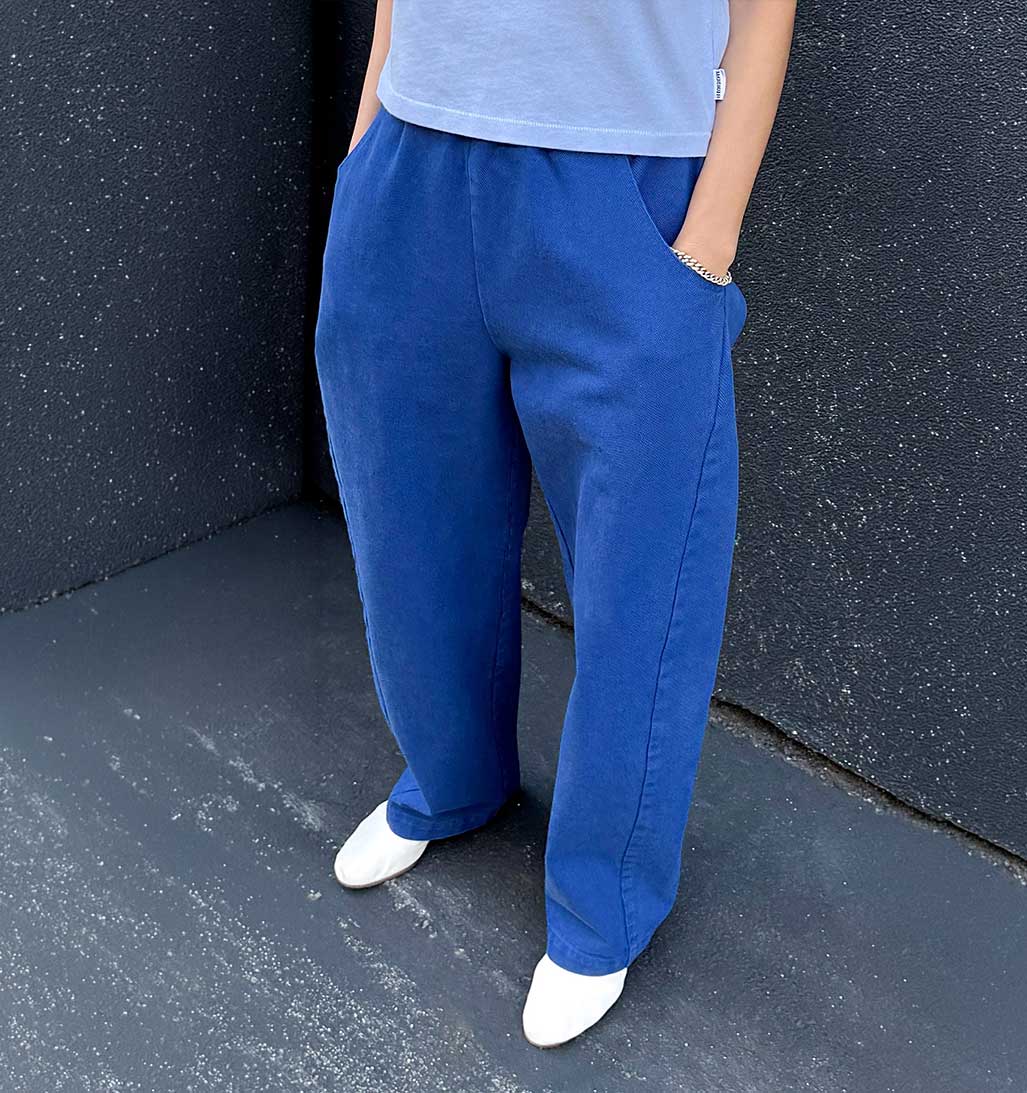 Le Bon Shoppe Long Arc Pants - Azure Blue - re - souL