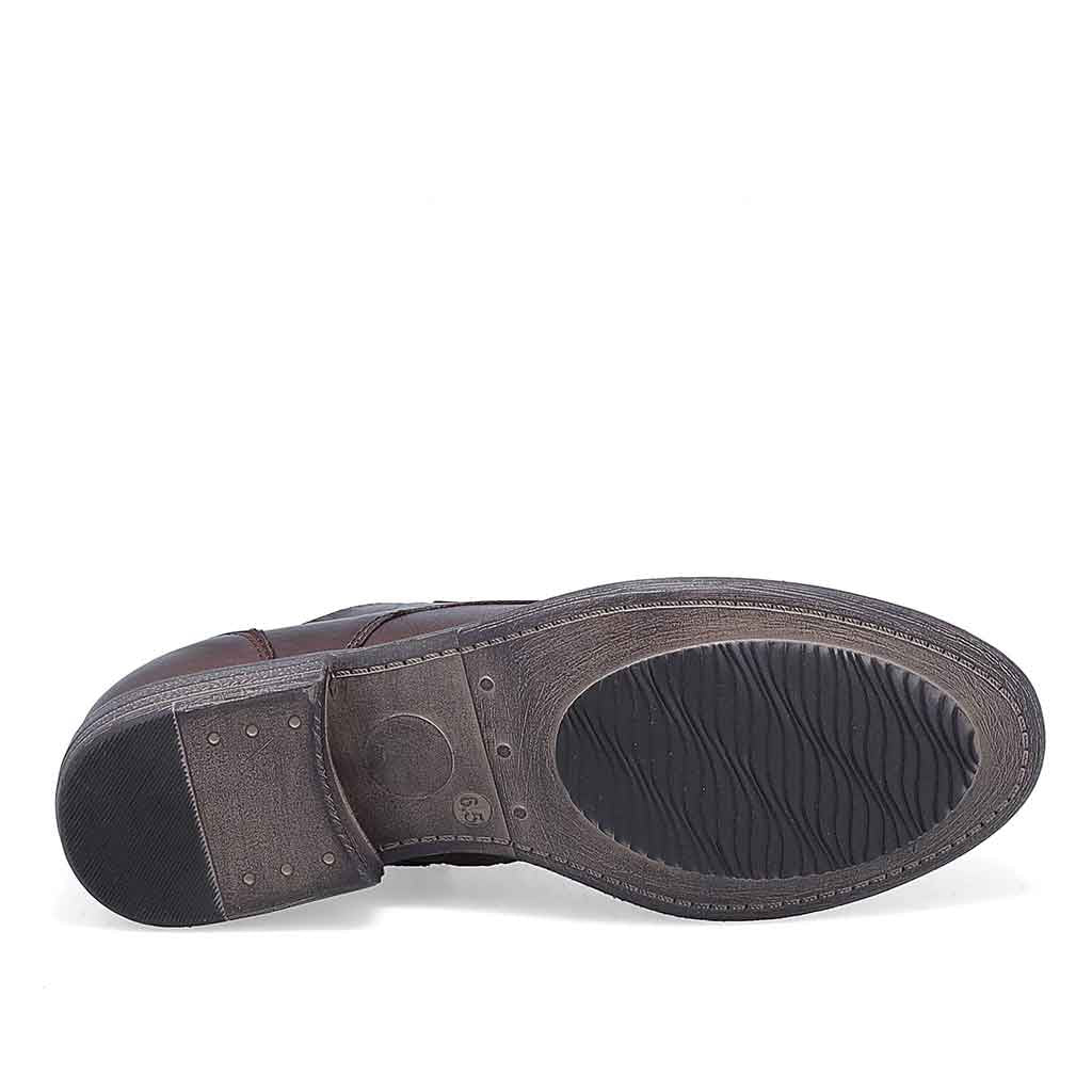 Liam Monkstrap Oxford - Chocolate Brown - re - souL