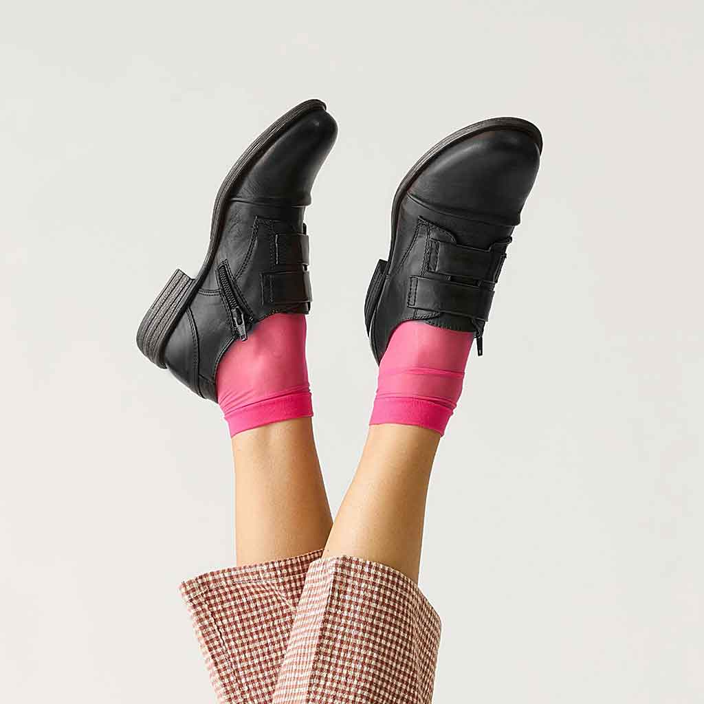 Liam Monskstrap Oxford - Black - re - souL